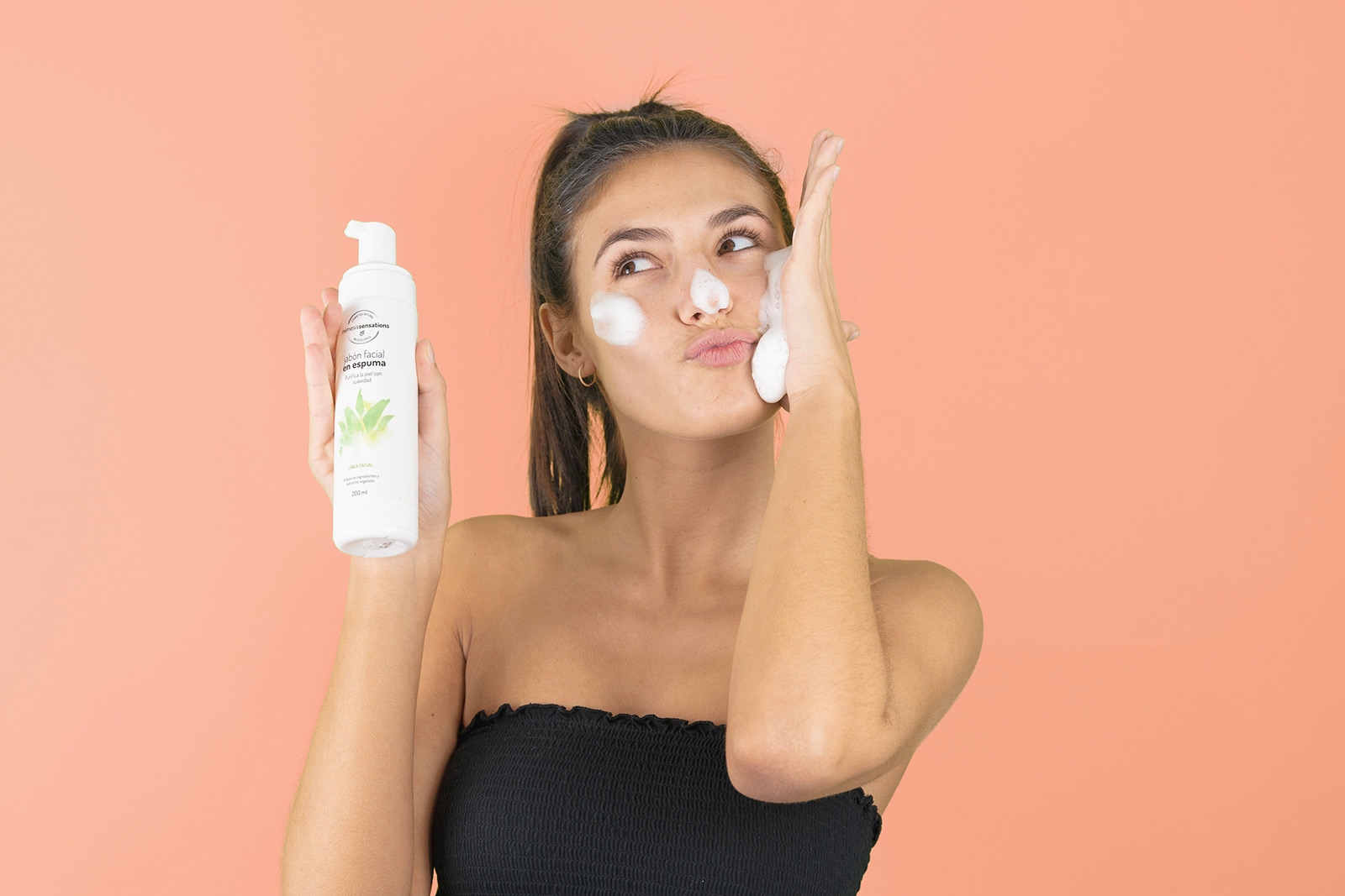 Limpiador facial en espuma bio de MImesis Sensations