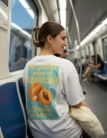 Camiseta unisex Albaricoque - Imagen 2