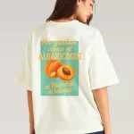 Camiseta unisex Albaricoque