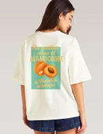 Camiseta unisex Albaricoque