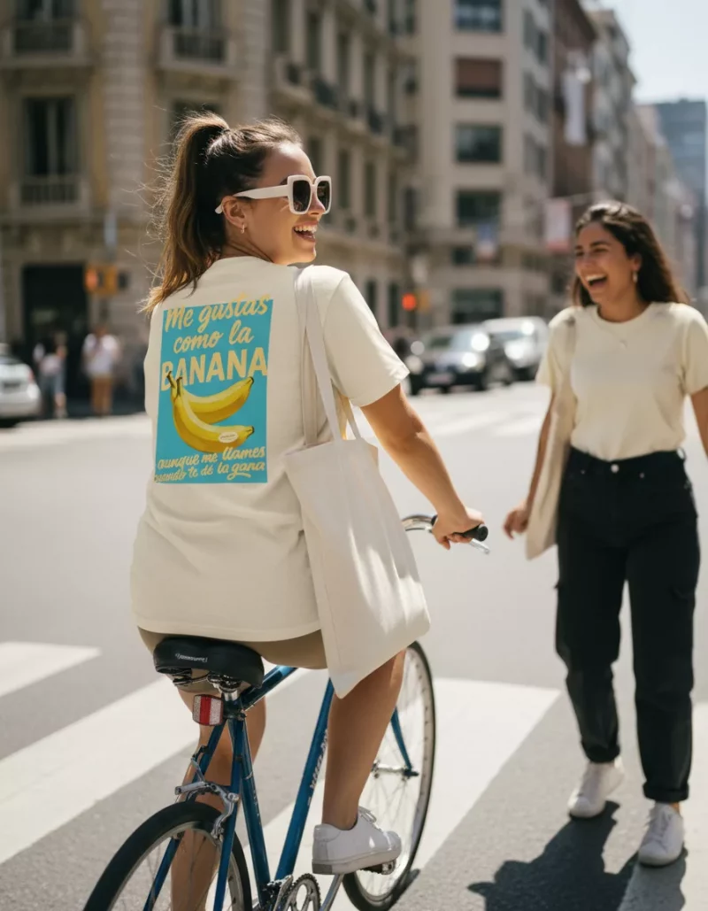 Camiseta unisex Banana - Imagen 2